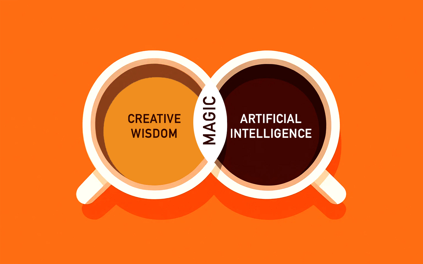 Head Lion Creative Magic Venn Diagram